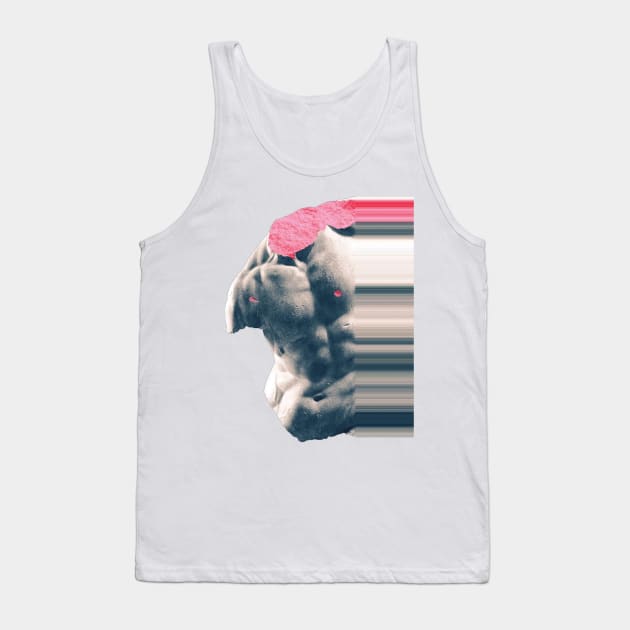 glitch statue effect Tank Top by zuzutr